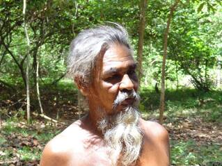 Indigenous Vedda man